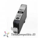 Tintas compatibles Canon CLI 521BK Negro