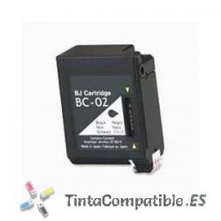 www.tintacompatible / Cartuchos reciclados Canon BC 02 / BX 2 negro