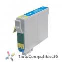 Tintas compatibles Epson T0802 cyan