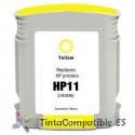 Tinta compatible HP 11 amarillo