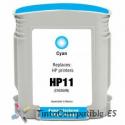 Tinta compatible HP 11 cyan
