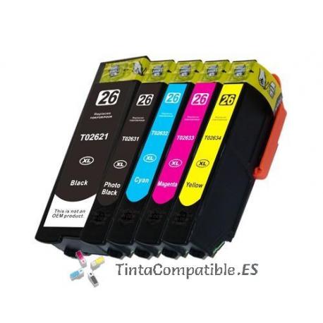 www.tintacompatible.es / Tinta compatible barata T2634 amarillo