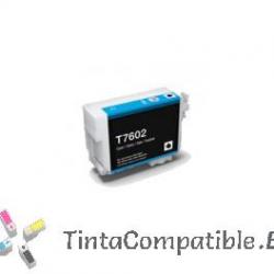 Cartucho de tinta compatible Epson T7602 Cyan