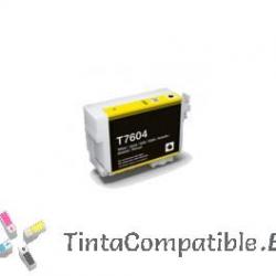 Cartucho de tinta compatible Epson T7604 Amarillo