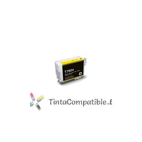 Tinta compatible Epson T7604 / Tintas compatibles Epson