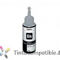 Botella de tinta compatible Epson T6641 Negro C13T66414A