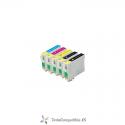 Pack ahorro de tintas compatibles EPSON T0715: T0711 / T0712 / T0713 / T0714